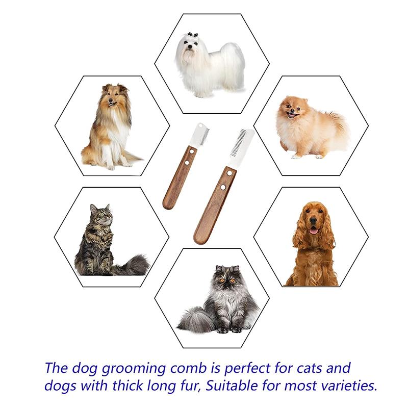 Pet Hair Removal Knife Dog Brush Grooming Tools