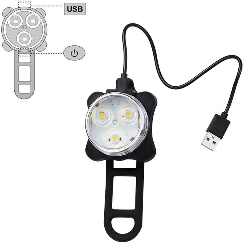 rechargeable led safety collar lig